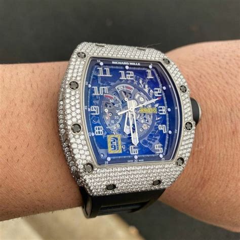 original richard mille price|richard mille iced out.